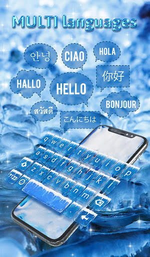 Christmas Wallpaper and Keyboard - Cute Snowman screenshot 4