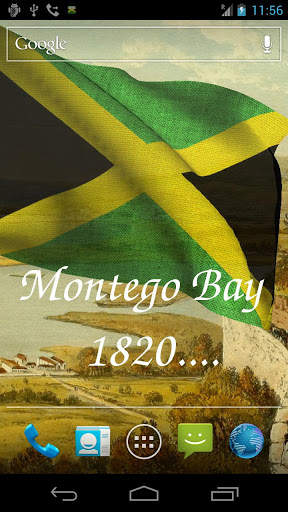 Jamaica Flag Live Wallpaper screenshot 3
