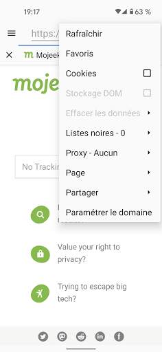 Privacy Browser screenshot 3