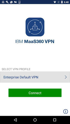 MaaS360 VPN screenshot 1