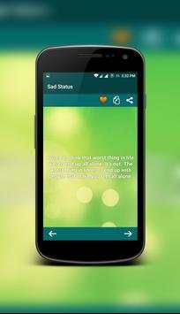 Sad Status App screenshot 2