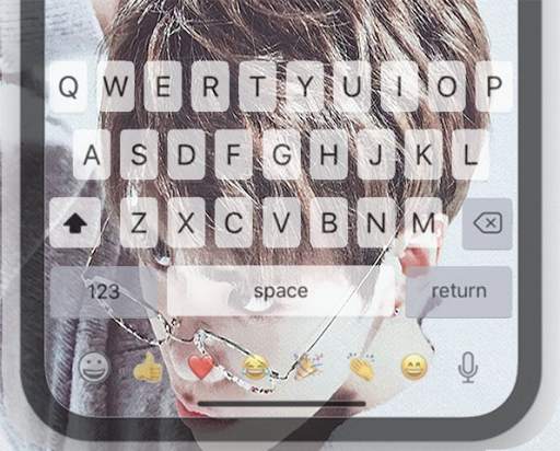 Jonghyun Keyboard Theme 3 تصوير الشاشة