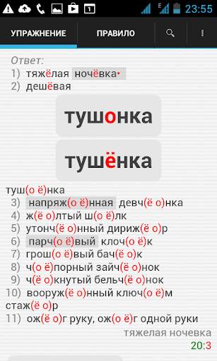 Русский язык. Диктанты, упражнения screenshot 2