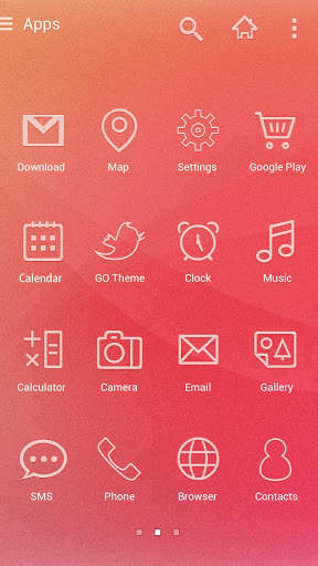 Ginny GO Launcher Theme screenshot 3