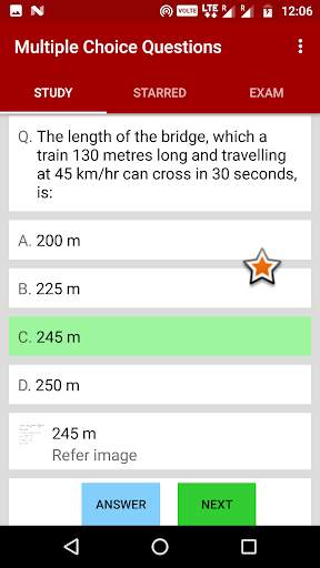 Multiple Choice Questions screenshot 2