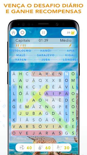 Sopa de Letras Português screenshot 2
