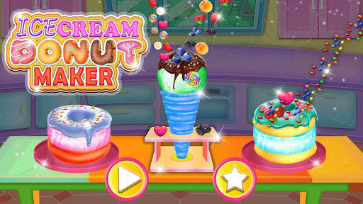 Ice Cream Donuts Maker: Dessert Cooking Games screenshot 1