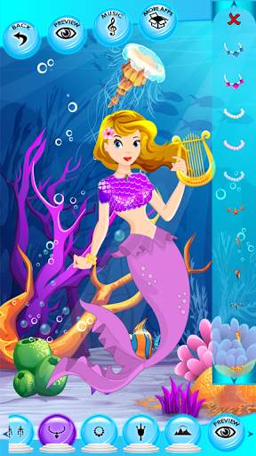 Princess Mermaid Dress Up Game screenshot 3