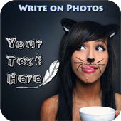 Write Text on Photos icon
