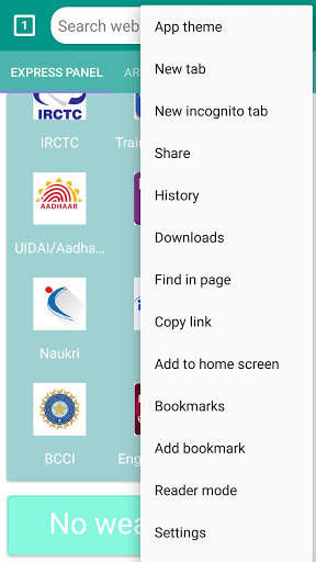 Indian High Speed Browser screenshot 4
