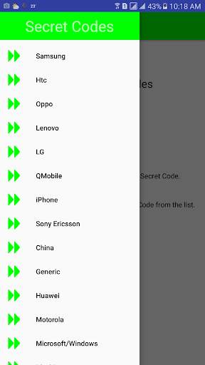 Secret Codes of All Mobiles - 2018 screenshot 4