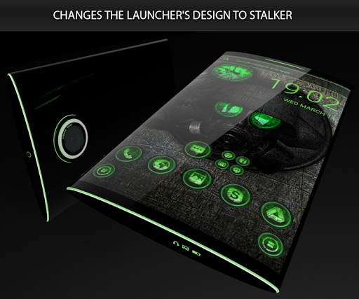 Green Biohazard Theme screenshot 4
