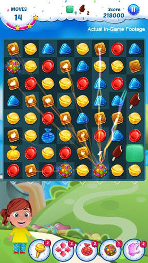 Gummy Candy - Match 3 Game 13 تصوير الشاشة