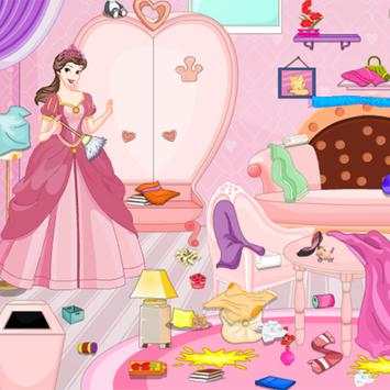 Princess Messy Room Clean Up screenshot 6