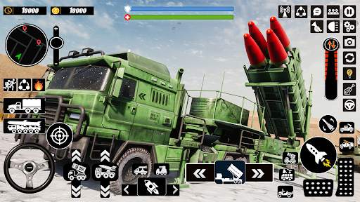 US Army Missile Launcher Game screenshot 13