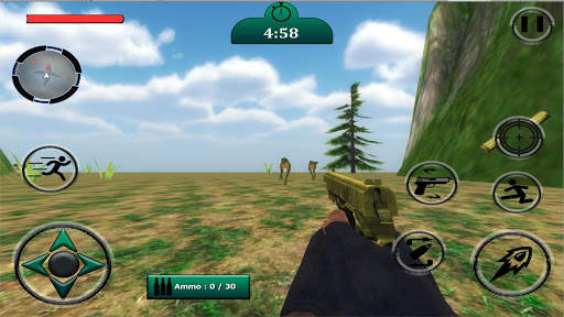 Huge Dino Attack Game 3D screenshot 2