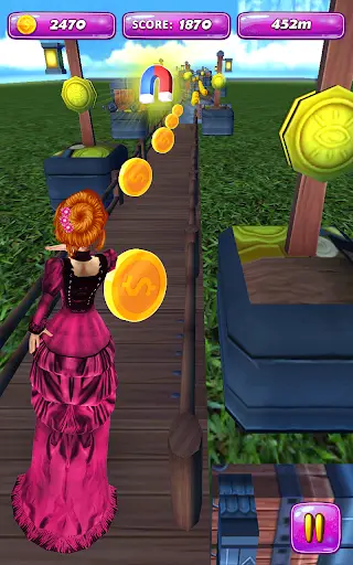 Bride Fun Run Running Games screenshot 3