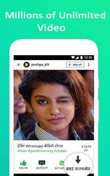 Clip india-video status & Video Downloader player screenshot 2