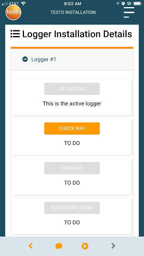 Testo Saveris Restaurant Installation screenshot 2