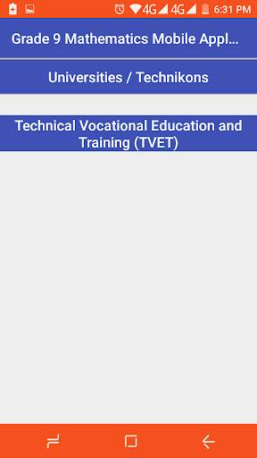 Grade 9 Mathematics Mobile Application screenshot 8