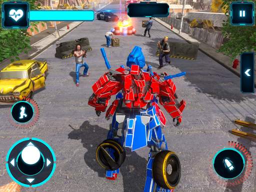 Car Robot Transformation Game: New Robot Game 2021 screenshot 15