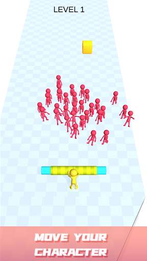 Crowd Wave Dash - Бесплатные аркадные игры Pushers скриншот 1