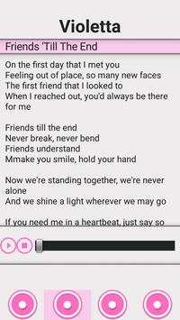 Violetta SONGS screenshot 3
