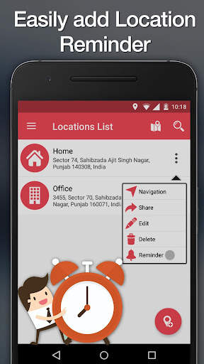 Pin Locations - Save, Navigate & Location Reminder screenshot 2
