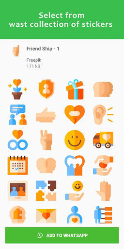 Sticker Packs for WhatsApp, WAStickerApps screenshot 8