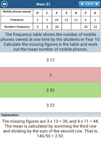 GCSE Maths Stats Revision Lite screenshot 16