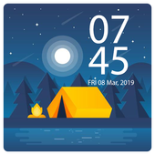 Always On Display Clock: AMOLED 2019 icon