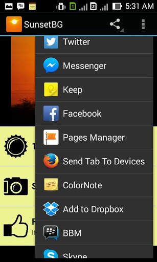 SunWQ. Foto Indah Sunset & Sunrise Dunia screenshot 1