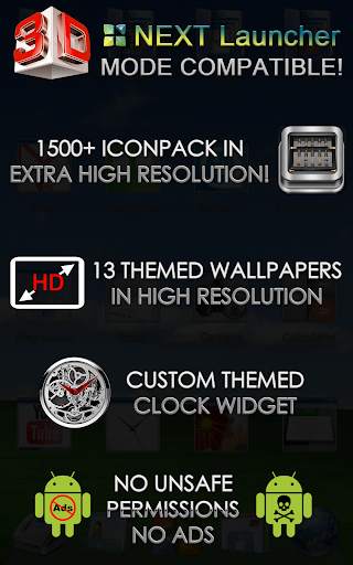 Next Launcher Theme Charm 3D screenshot 8