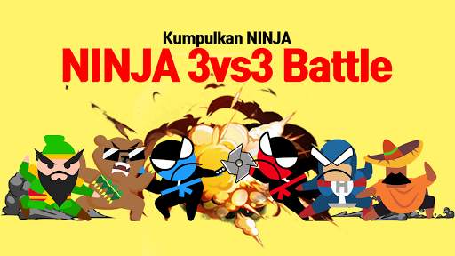 Jumping Ninja Battle 2 Pemain screenshot 3