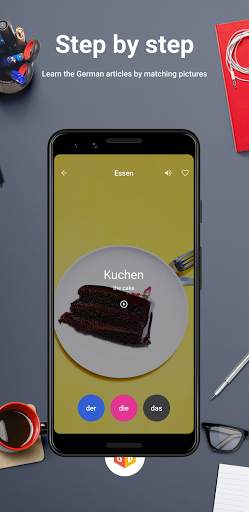 Der Die Das - learn german articles & nouns screenshot 2