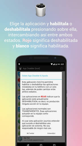 App Disabler [root] screenshot 2