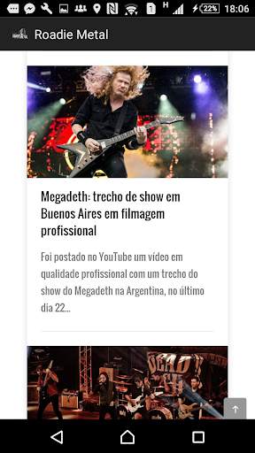 Roadie Metal, A Voz do Rock screenshot 5
