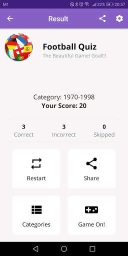 Football Quiz - The Beautiful Game screenshot 6
