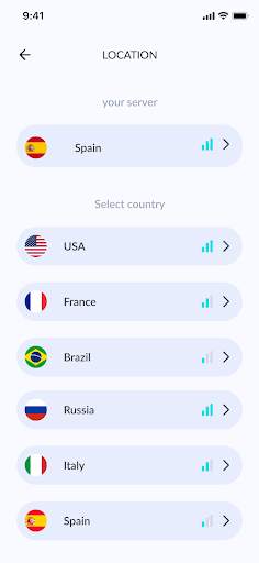 VPN Spain free and fast proxy screenshot 3