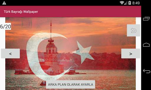 Türk Bayrağı Wallpaper screenshot 2