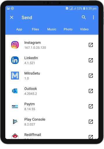 Indo Share- File Sharing App (Made In India). screenshot 10