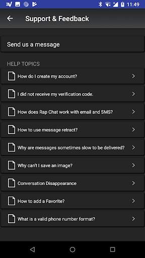 Rap Chat screenshot 4