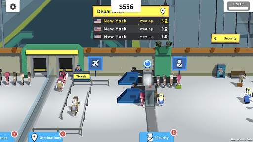 Idle Tap Airport скриншот 1