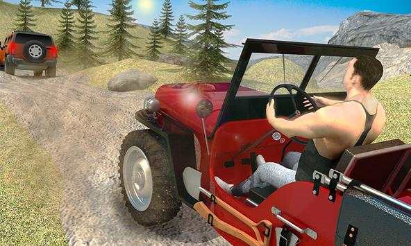 Offroad Jeep Truck Driving - Prado Simulator screenshot 2