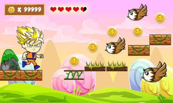 Saiyan Goku Battle Adventure screenshot 5