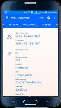 Analyzer Wifi screenshot 1