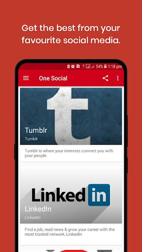 One Social - Facebook,YouTube,Instagram,Google screenshot 2
