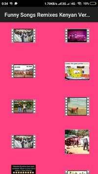 Funny Songs Remixes Kenya Version screenshot 1