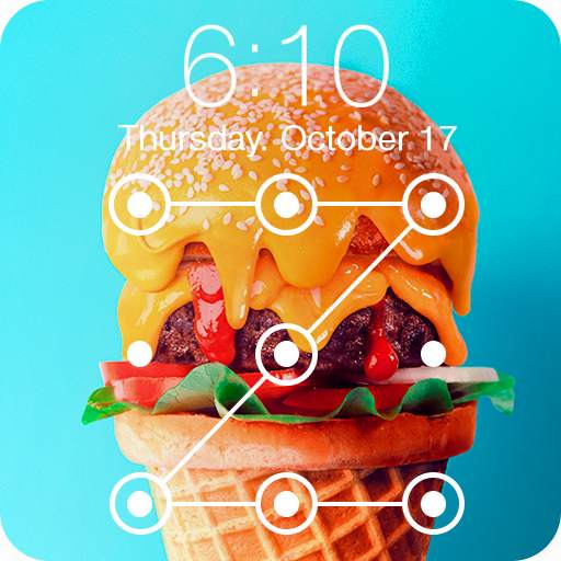 Creative Sandwich Ice Cream Wallpaper PIN Lock 1.0