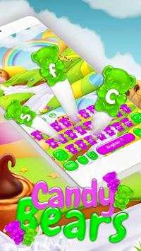 Gummy Bear Keyboard - Candy Theme screenshot 2
